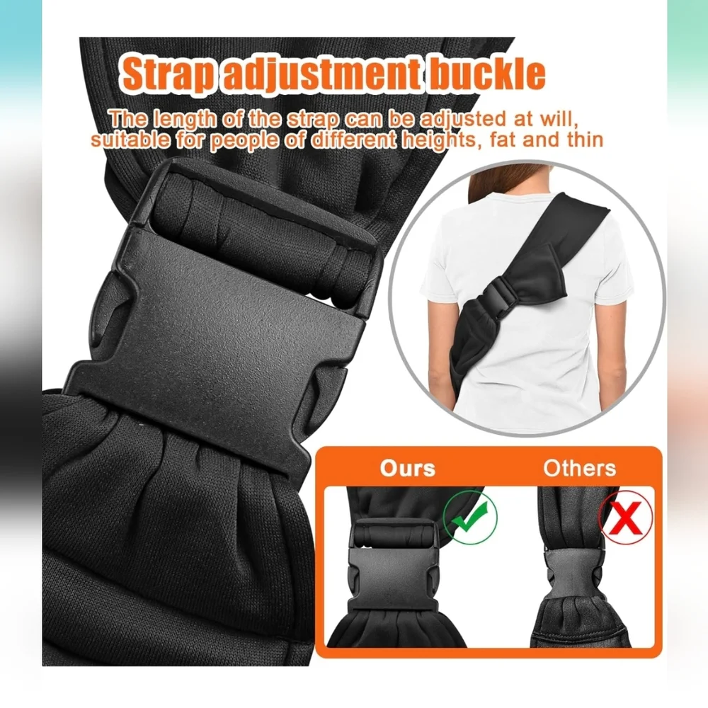 Pet Carrier for Small Dogs and Cats, Adjustable Strap, Zip Pocket, Snap Closure